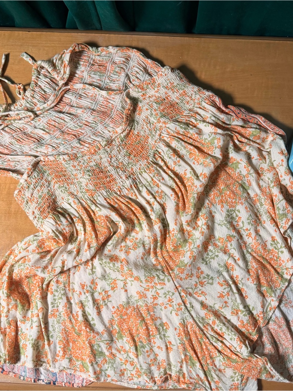 Free People Ruched Romper - Picture 3 of 5
